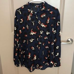 Nasty Gal leopard top